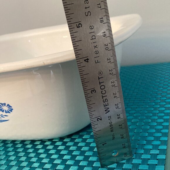 Corning Ware Blue Cornflower 4 Qt Dutch Oven NOS - Picture 9 of 10